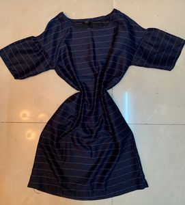 Striped Navy Dress