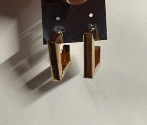 Gold Fashion Earrings