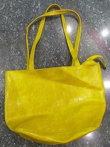Yellow Tote Bag