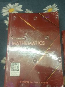 RD Sharma Mathematics Book 2023