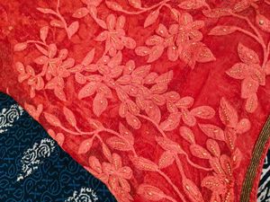 Jimmy Choo New Orange Saree