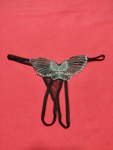Butterfly Thong Size L