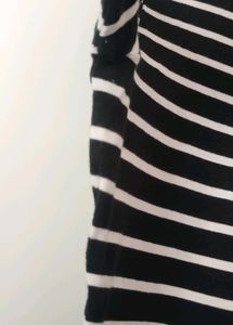 Striped 3/4 Sleeve Top