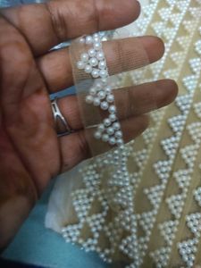 Classy Pearl Insert Lace
