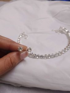 Shimmering silver Jewellery combo Sets for girls