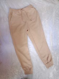 Beige Joggers
