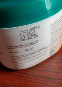 Himalaya Protein Hair Cream | Controls Hair Damage &amp; Improves Hair Conditioning | Non Sticky Oil Replacement Hair Cream| With Chickpea &amp; Amla | For Women &amp; Men | 100 ml