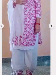 Floral Print Kurta Set