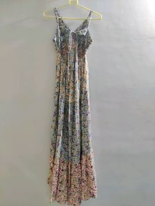 Backless Cotton Beach Dress For Women