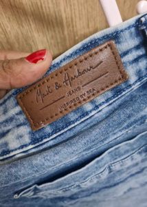Mast And Harbour Women Blue Skinny Jeans