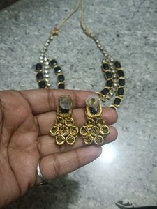 Combo Necklace Eid Offer Silver Diamond 💎 Stone