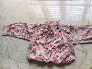 Pink Crop Top