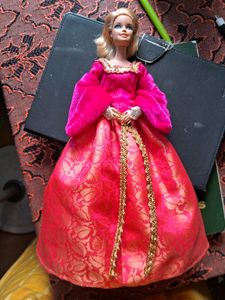 Pink Gown For Barbie Doll 💓