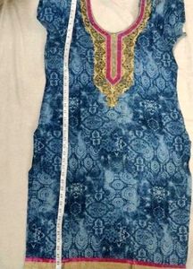 Contrast Pajami Suit