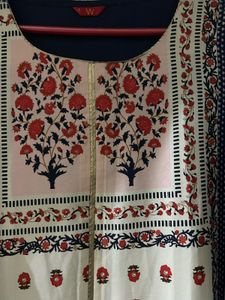 Floral Print Kurta