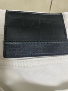 Men Diesel White Denim Jeans