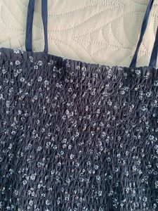 Floral Smocked Tank Top