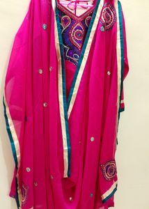💗Anarkali Kurti Set...With Dupatta N Pant..💗
