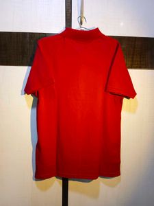 Tommy Hilfiger Women Red Polo Shirt with Tag