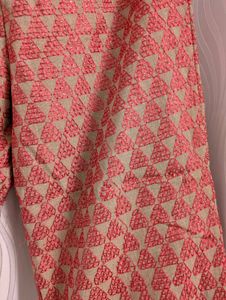 Jute Embroidered Suit Set