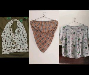 Combo Of Three Branded Tops.