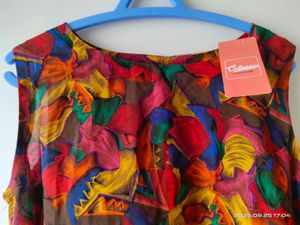 Colorful Print Top - XL - 42