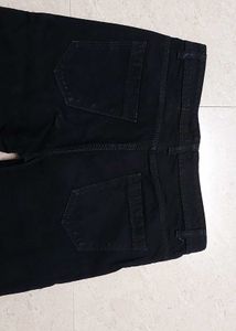 Solid Black Denim