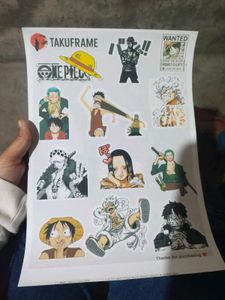 anime stickers Customize Available