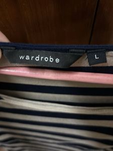 Striped 3/4 Sleeve Top