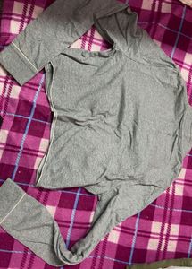 Gray Military Style Jacket