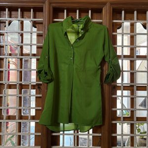 Green Formal Top