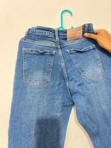 Light Wash Denim Joggers