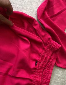 Alia Butt Inspired Pink Kurti Set