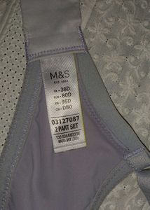 36D Padded Bra