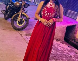 Magenta Floor Length Suit