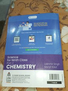 NCERT Science Chemistry Book For Class 9