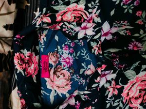 Patterned Long Sleeve Top And Kurti