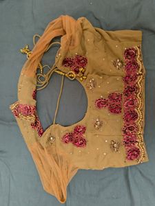 Lengha Made With Saree