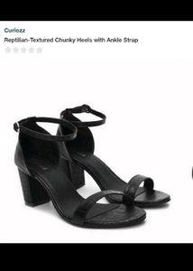 Black heel for women