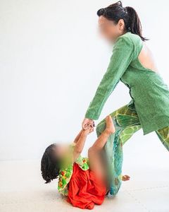 pure cotton Green Co-ord Set