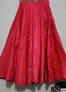 Beautiful with Heavy Flair Ethnic gown for girlish