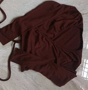 Wrapped Crop Top