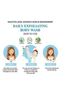 Love Earth Exfoliating Body Wash 200ml