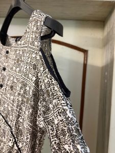 Festive Cold Shoulder Kurta