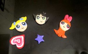 Powerpuff Girls 🌠 Clay Magnets