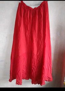 Blue And Red Kurta Set