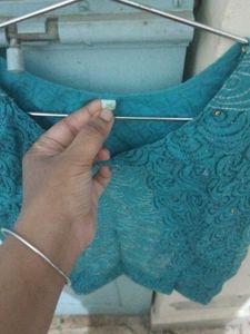 Teal Color Top