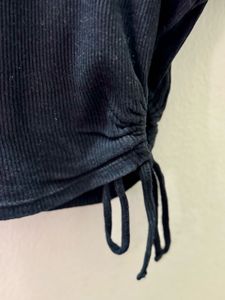 H&amp;M Tie Detail Top