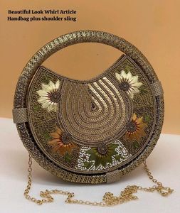 BRIDAL NEW TRENDY CLUTCH IMPORTED @SALE