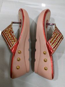 Dark Maharoon Color Sandal